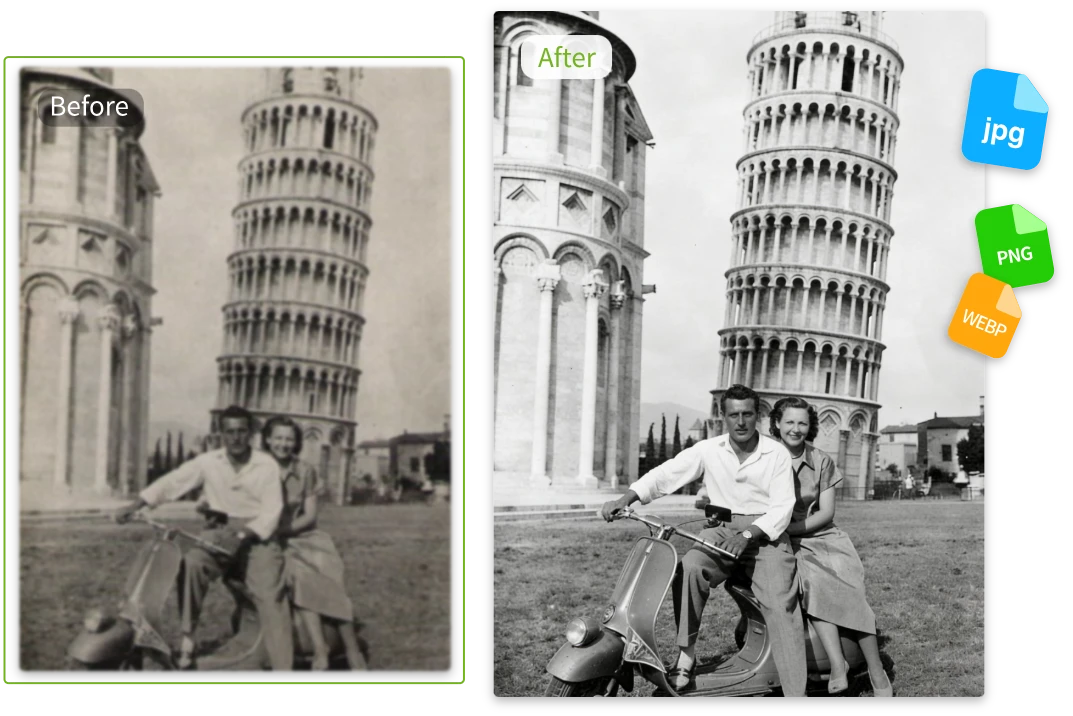 Restore Old Memories and Unblur Image with Better Clarity