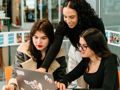 Student using AI blur remover to sharpen screenshots and documents