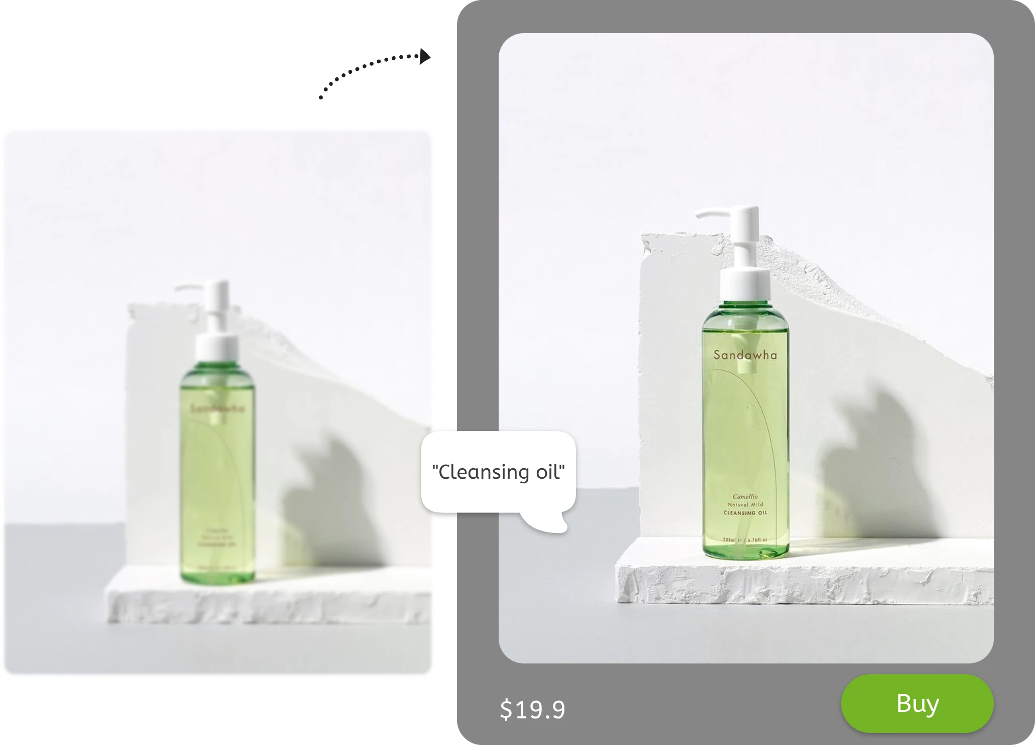 AI blur remover improving clarity and details in AI-generated image
