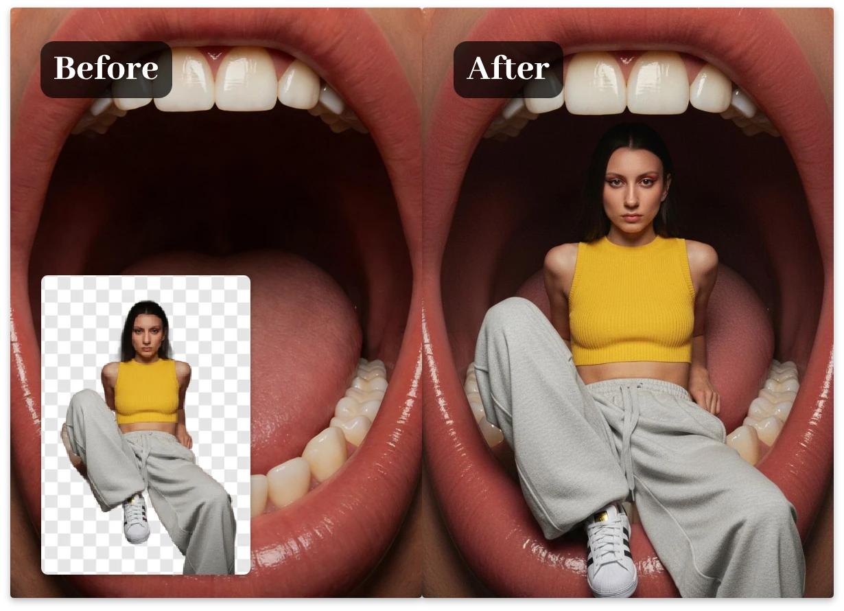 Extract Design Elements with AI BG Remover