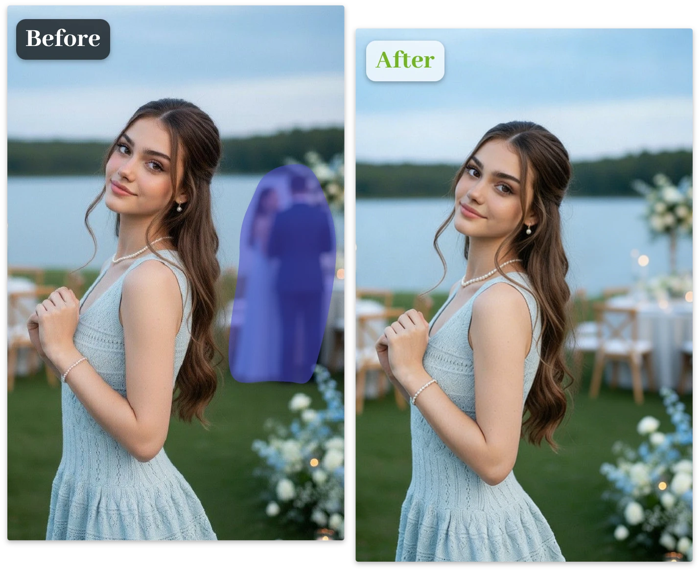 Remove Unwanted Person from Photos in Seconds with AI