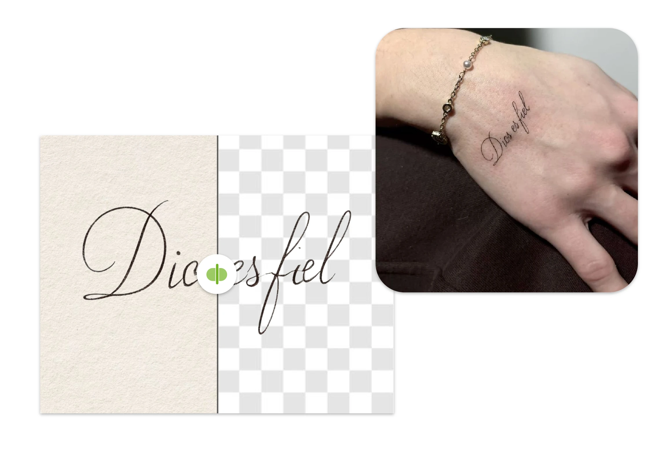 Turn Your Signature into Clean Tattoo Art in One-Click