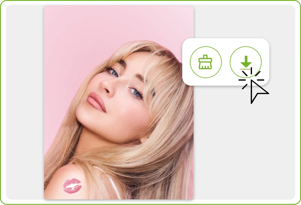 Refine with Erase & Download Clean Results