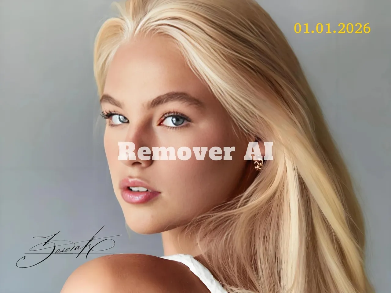 AI watermark remover before