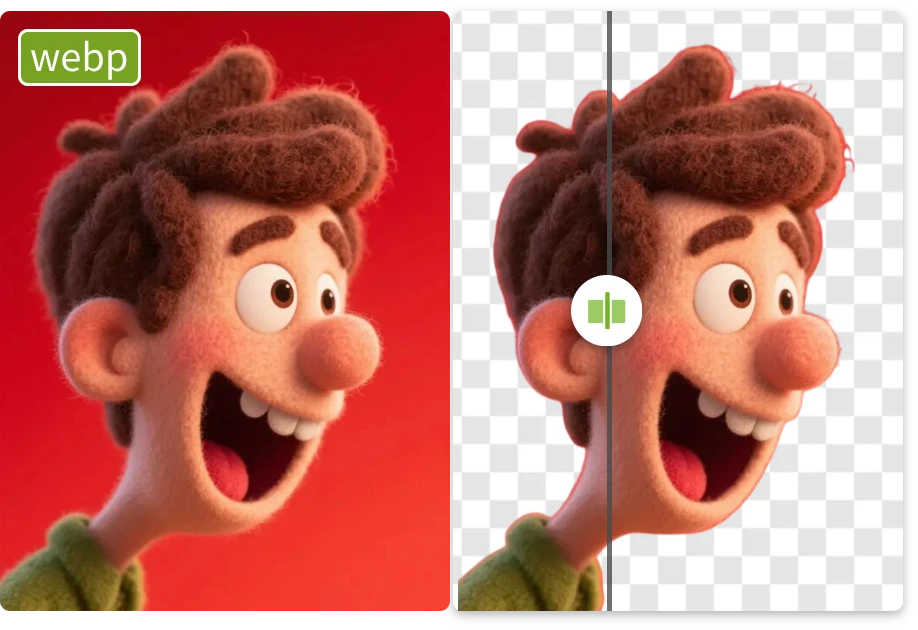 Create Transparent WebP Backgrounds Instantly