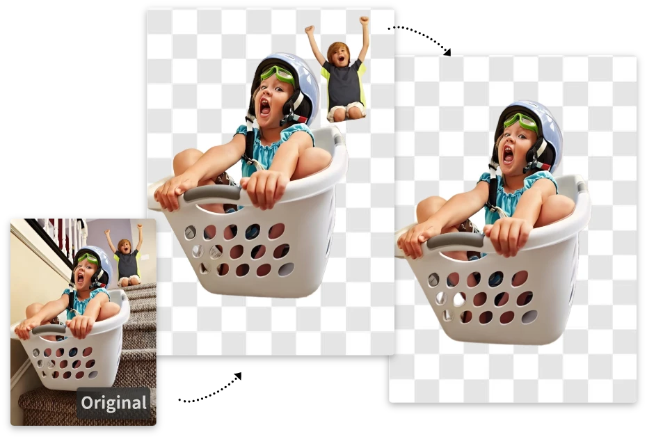 Control GIF Backgrounds with Flexible AI Removal