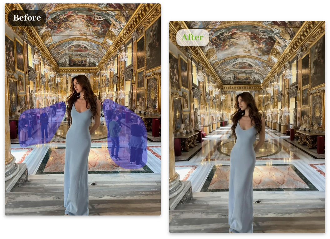 AI Person Remover for Cleaner Social Media Photos