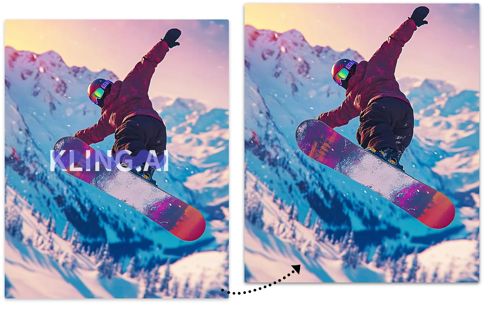 Try Kling AI Watermark Remover from Generated Images